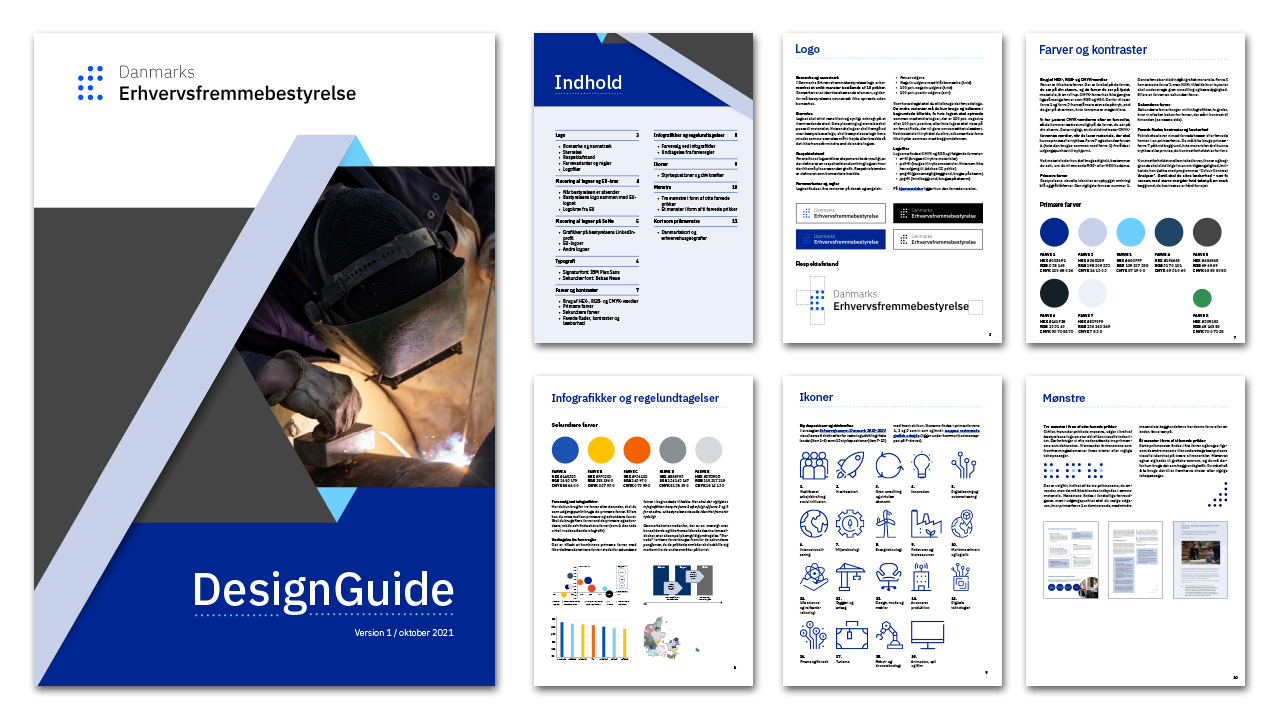 Designguide for Danmarks Erhvervsfremmebestyrelse