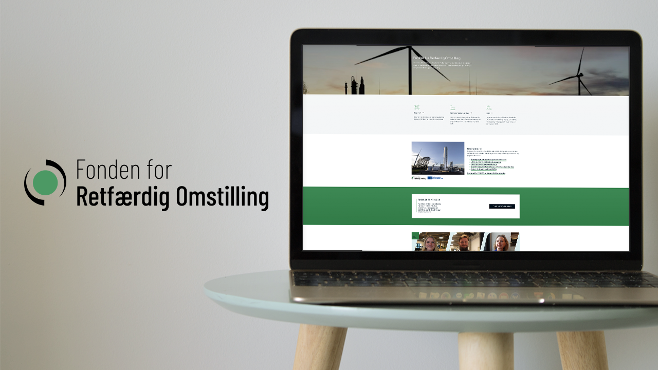 Branding af Fonden for Retfærdig Omstilling