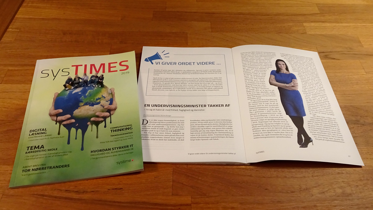 Magasinet sysTIMES 2019